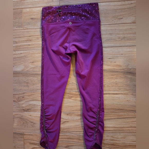 Lululemon Real Quick Leggings Regal Plum Size 4 - Picture 7 of 9